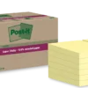 Post-it-lappar Post-it Recycled Gul, 47,6x47,6 mm, 12 block