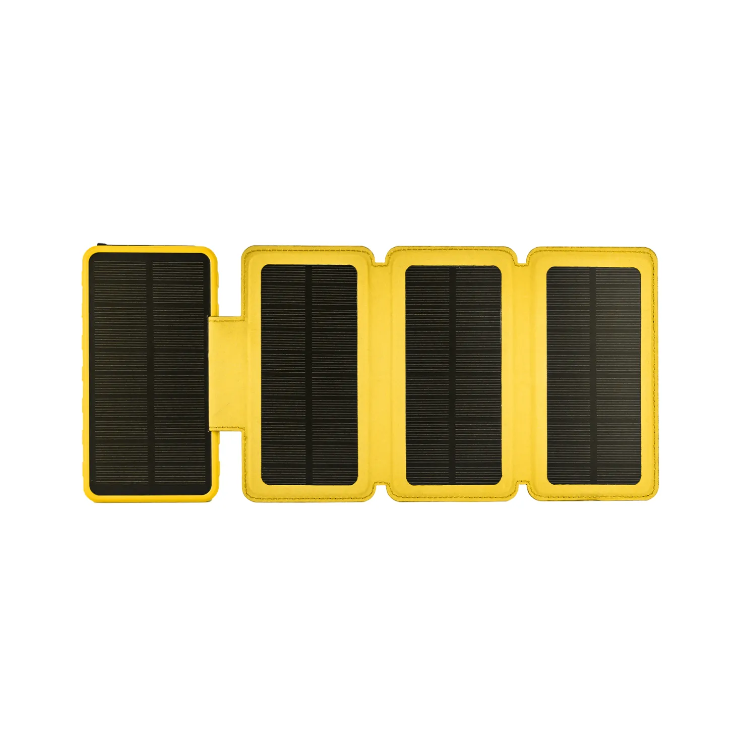 Powerbank Aqiila Powerbird BS10, 10 000 mAh, solcellsdriven, gul