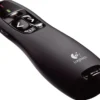 Presentationsfjärrkontroll Logitech R400, trådlös, röd laser, svart