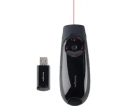 Presentatör Kensington Expert, trådlös, röd laser, markörstyrning