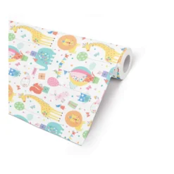Presentpapper Hedlunds Pappersindustri Letter, dubbelsidigt, 57cm x 154m
