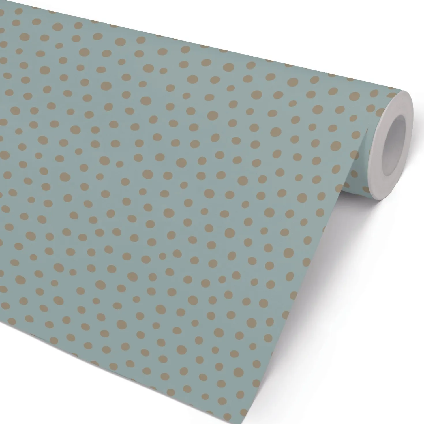 Presentpapper Hedlunds Pappersindustri SpotOn, mint och guld, 57cm x 154m