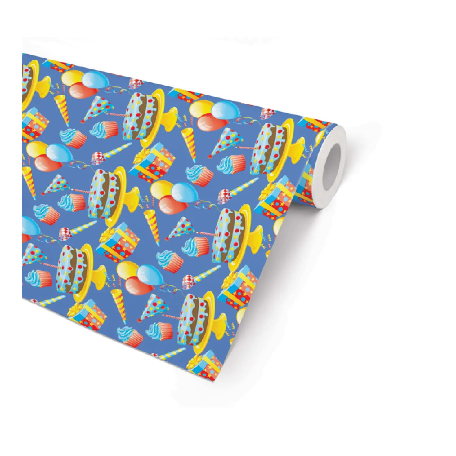 Presentpapper Hedlunds Pappersindustri Happy Birthday, 57cm x 154m, 7kg