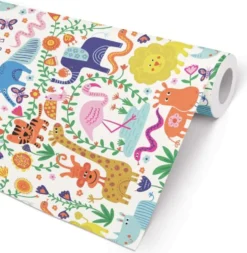 Presentpapper Hedlunds Pappersindustri Frank, djurmotiv, 57cm x 154m