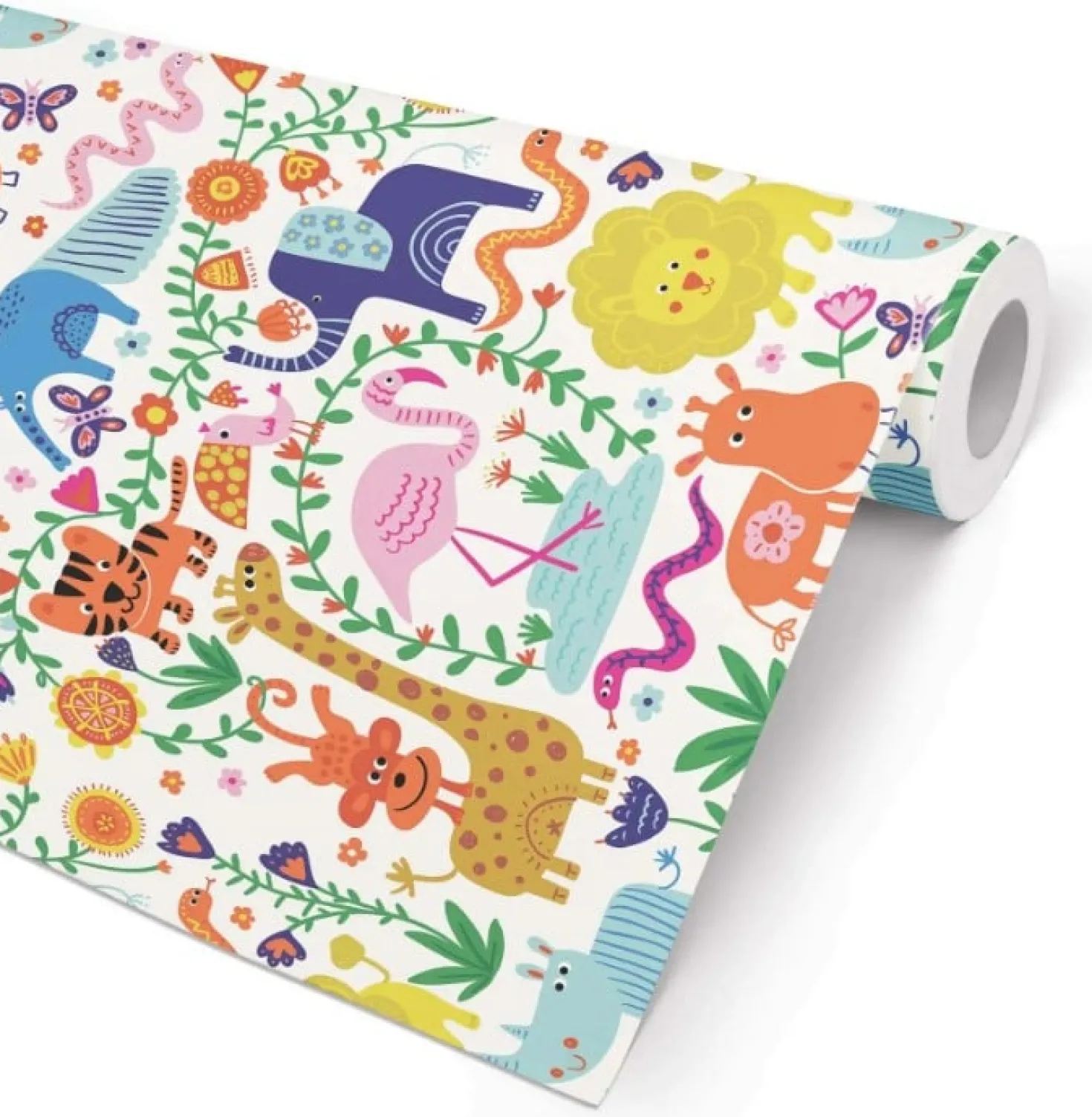 Presentpapper Hedlunds Pappersindustri Frank, djurmotiv, 57cm x 154m