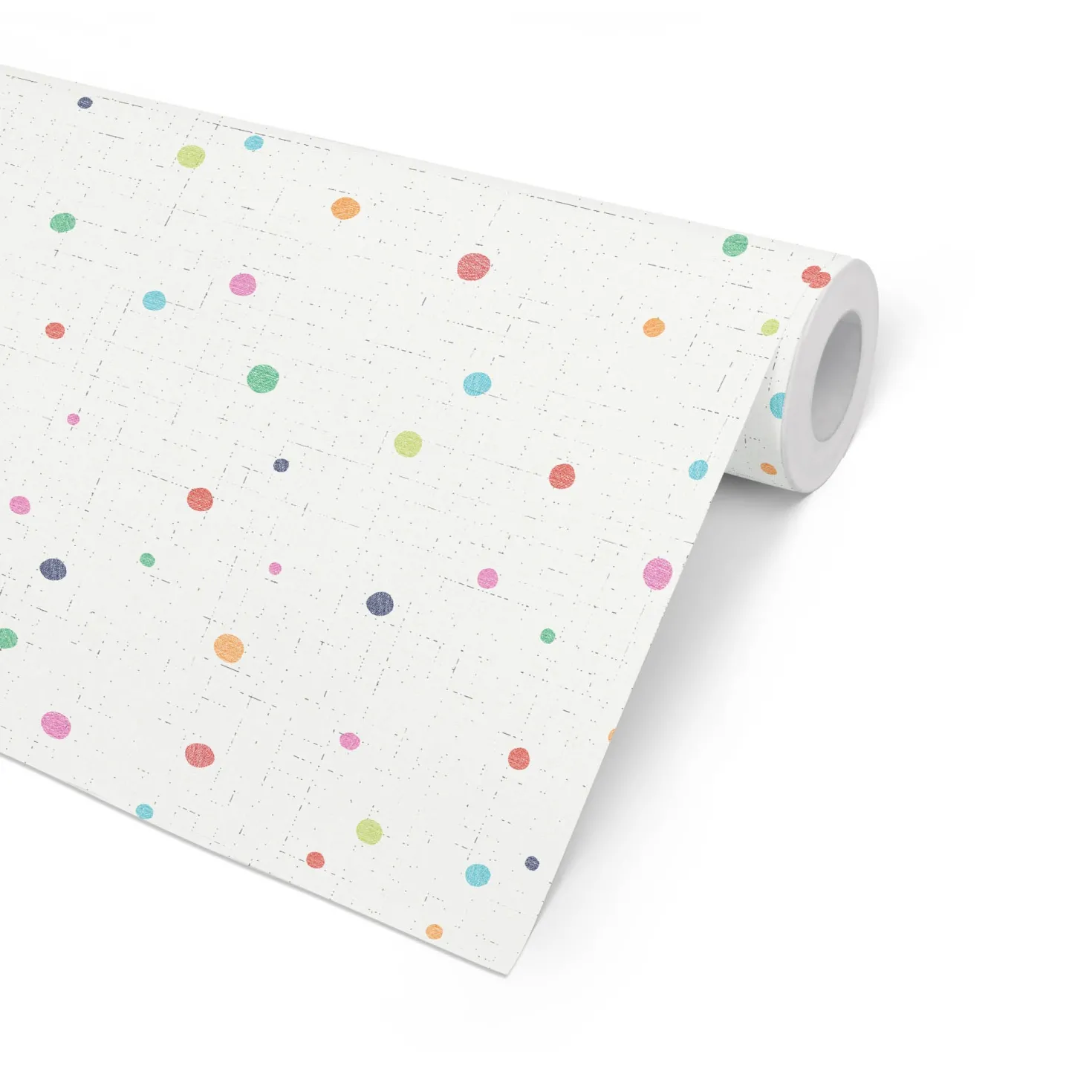 Presentpapper Hedlunds Pappersindustri Dotty Scratch, 57cm x 154m, 80g