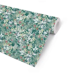 Presentpapper Winter Green Julpapper, grön, 57cm x 154m, 7kg