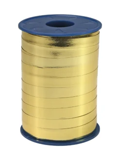 Presentsnöre Metallic Guld, 250m x 10mm