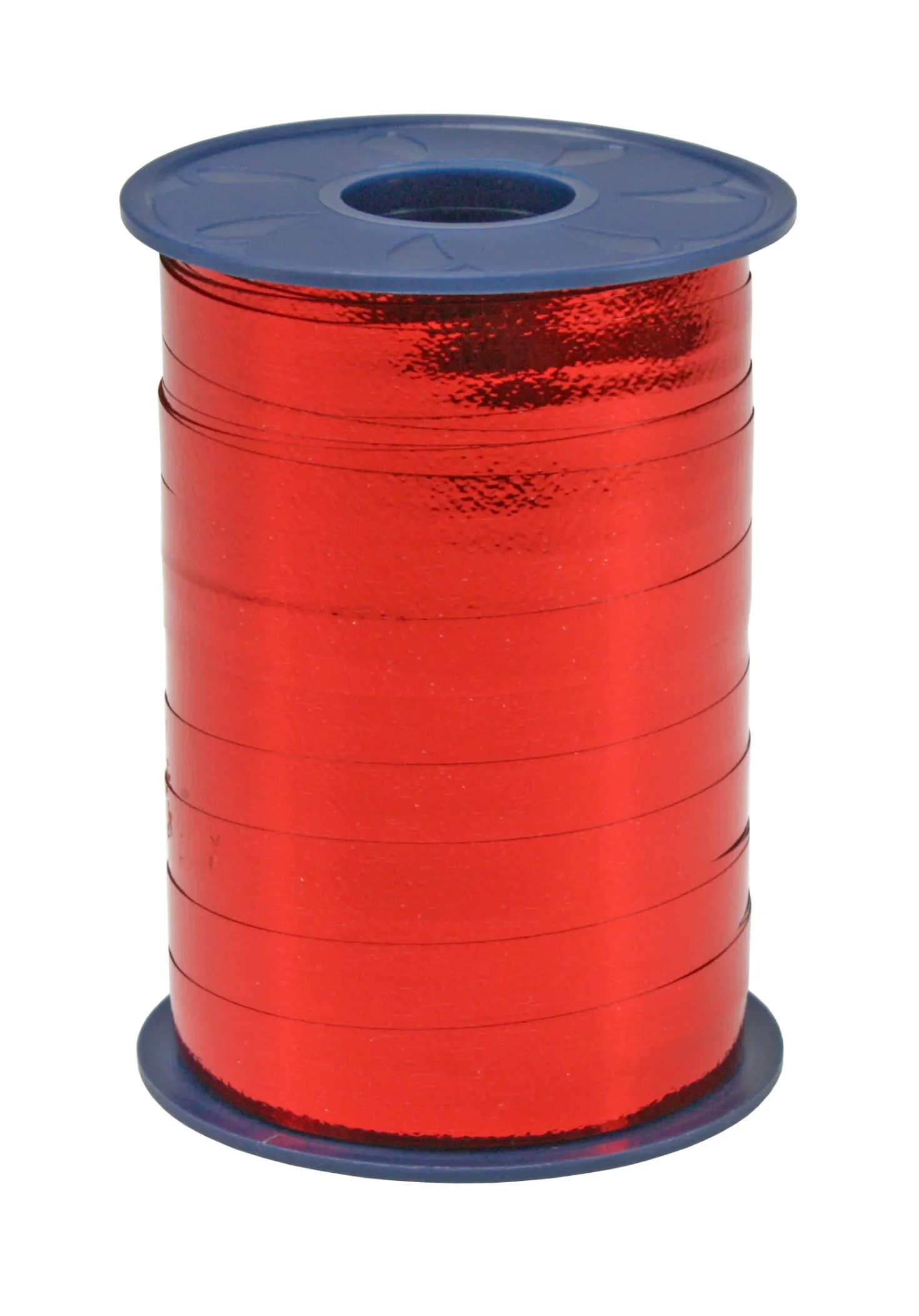 Presentsnöre Metallic röd, 250m x 10mm