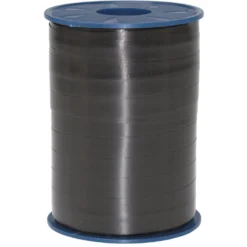 Presentsnöre Polyband Svart matt, 250m x 10mm, rulle