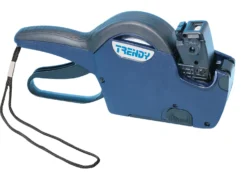 Prismärkare Trendy Blue, 26x12 mm, enradig 6 siffror