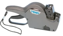 Prismärkare Trendy Grey, 26x16 mm, 6 siffror, 1 rad