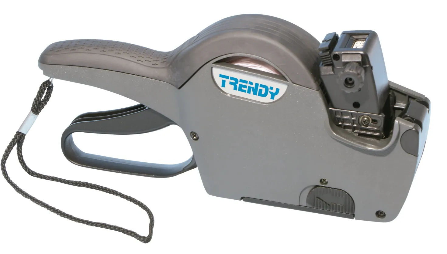 Prismärkare Trendy Grey, 26x16 mm, 6 siffror, 1 rad