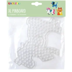 Pärlplatta Playbox XL Djurmotiv, stora pärlor, transparent