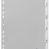 Pärmregister Durable 1-5, polypropylen, insticksflikar, A4