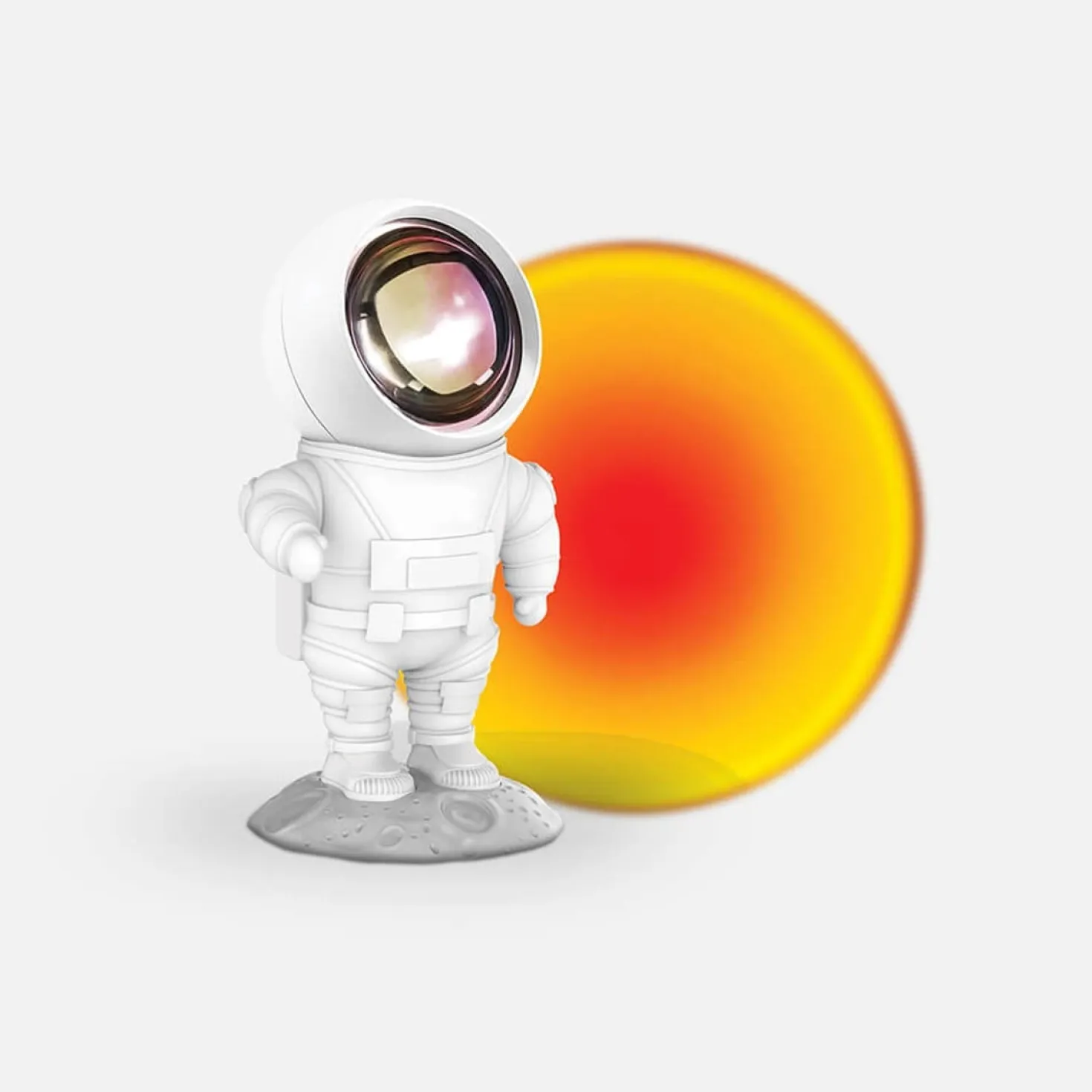 Projektor MOBILITY ON BOARD Astrolight Orange Sunset, astronautdesign