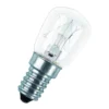 Päronlampa Osram E14 15W, klar, 105 lm, kylskåpsgodkänd