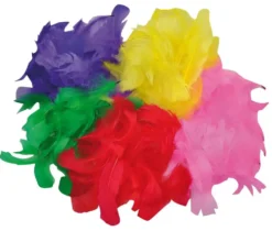 Pysselfjädrar Playbox Blandade färger