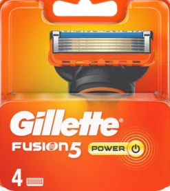 Rakblad Gillette Fusion5 Power, 5 blad, 4 st