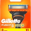 Rakblad Gillette Fusion5 Power, 5 blad, 8 st