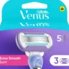 Rakblad Gillette Venus Extra Smooth Swirl, 5 blad, 3 st
