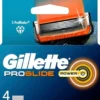 Rakbladspåfyllning Gillette ProGlide Power, 5-blad, 4 st/fp