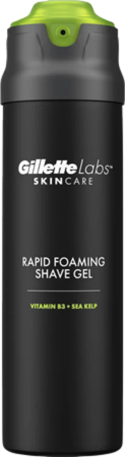Rakgel Gillette Labs Rapid Foaming, snabbskummande, 198 ml