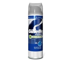 Rakgel Gillette Series Sensitive, aloe vera och mentol, 200 ml