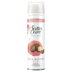 Rakgel Gillette Venus Satin Care Dry Skin, sheasmör, 200 ml