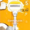 Rakhyvel Gillette Venus ComfortGlide Coconut, 5 blad, duschhållare