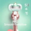 Rakhyvel Gillette Venus Pro Smooth Sensitive, 5 blad, duschhållare