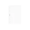 Refillark Filofax Pocket Anteckningsblad, olinjerade vita
