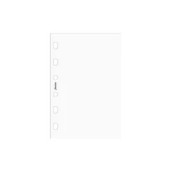 Refillark Filofax Pocket Anteckningsblad, olinjerade vita