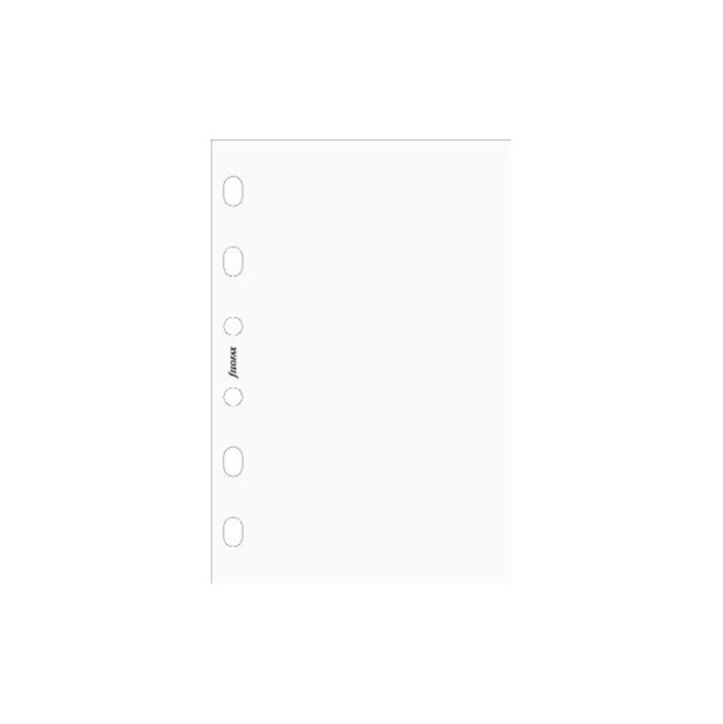 Refillark Filofax Pocket Anteckningsblad, olinjerade vita