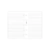 Refillblad Filofax Mini Anteckningsblad, linjerat vitt