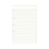 Refillblad Filofax Pocket Contemporary, linjerade, vita