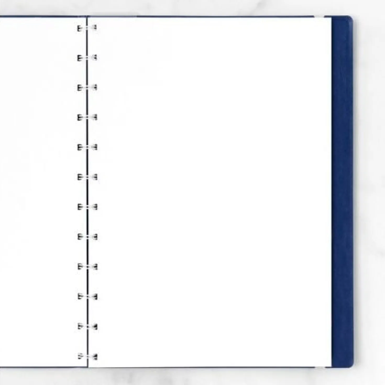 Refill Filofax Skrivbok A4 Olinjerad, creme