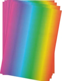 Regnbågspapper Playbox, 20-pack