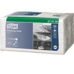 Rengöringsduk Tork W8 Small Pack, vit, 32x38,5cm, 55 st