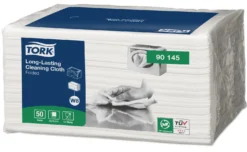 Rengöringsduk Tork W8 Small Pack, vit, 30x38,5cm, 50 st