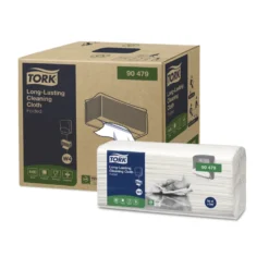 Rengöringsduk Tork W4 Top Pak, vit, 35,5x42,8cm, 90 st