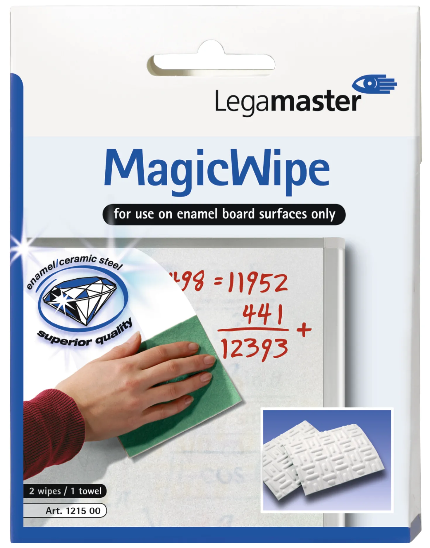 Rengöringsduk Whiteboard Legamaster Magic Wipe, mikrofiber