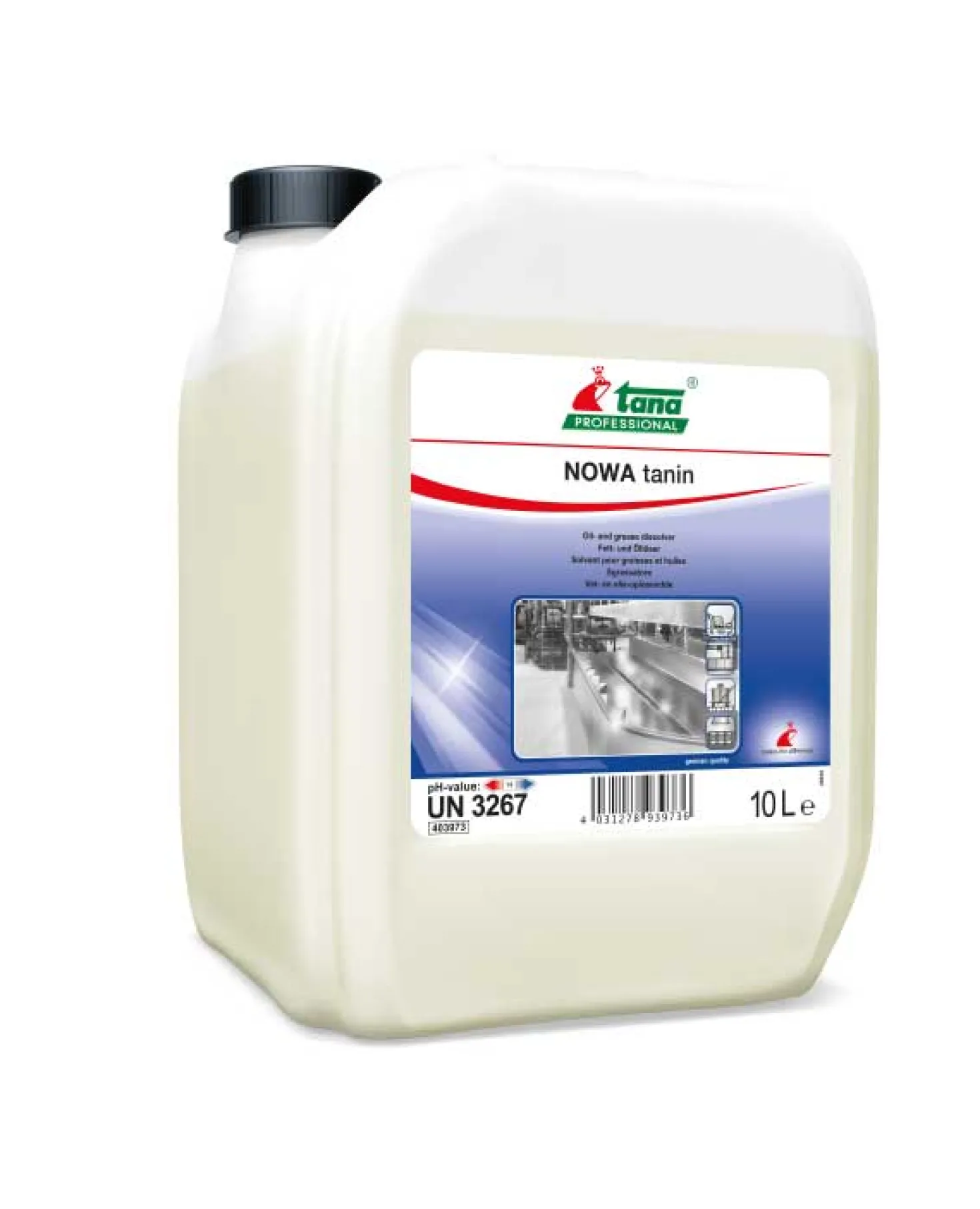 Rengöringsmedel Nowa Tanin mot tanninfläckar, 5 liter