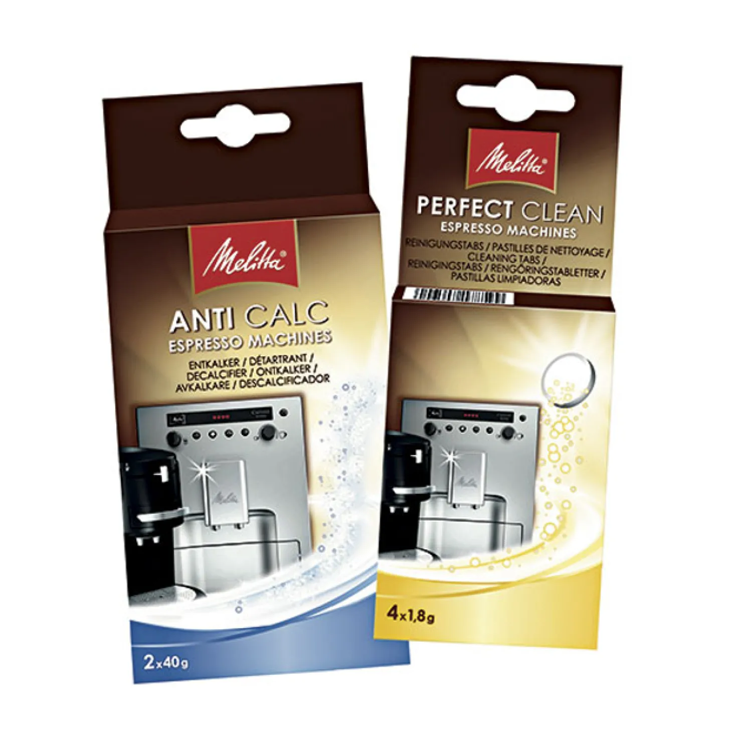 Rengöringstabletter Melitta för kaffemaskin, 4 st