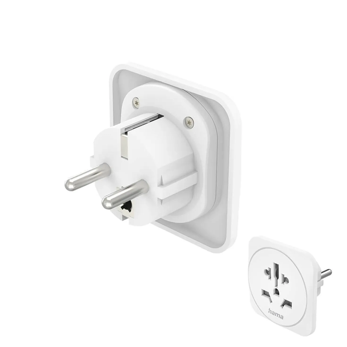 Reseadapter Samsonite Global Typ E/F, 100–250 V, vit