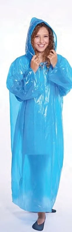 Reseponcho Travelblue Hooded Poncho, unisex onesize, ockra