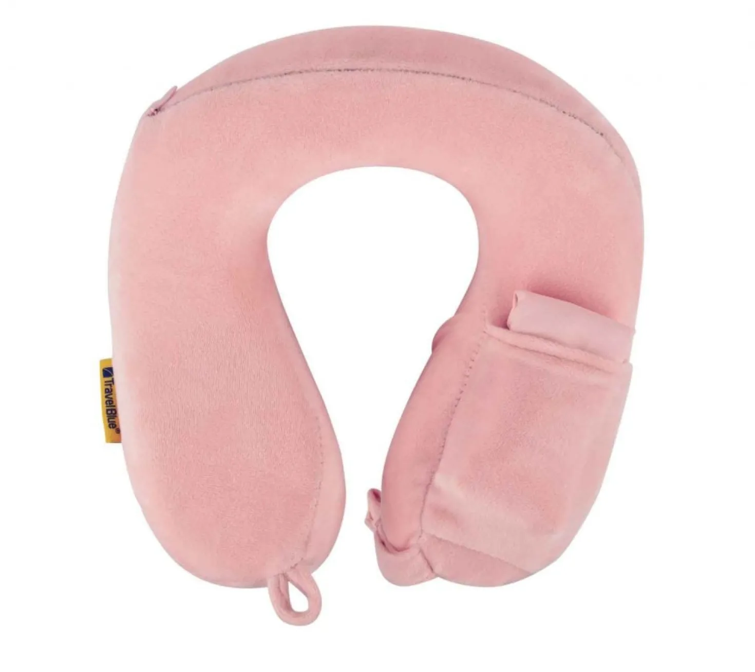 Reskudde Travelblue Tranquility, bredare passform, rosa