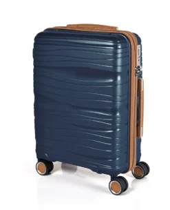 Resväska 3-pack RW Travel Alfrida, blå, TSA-lås