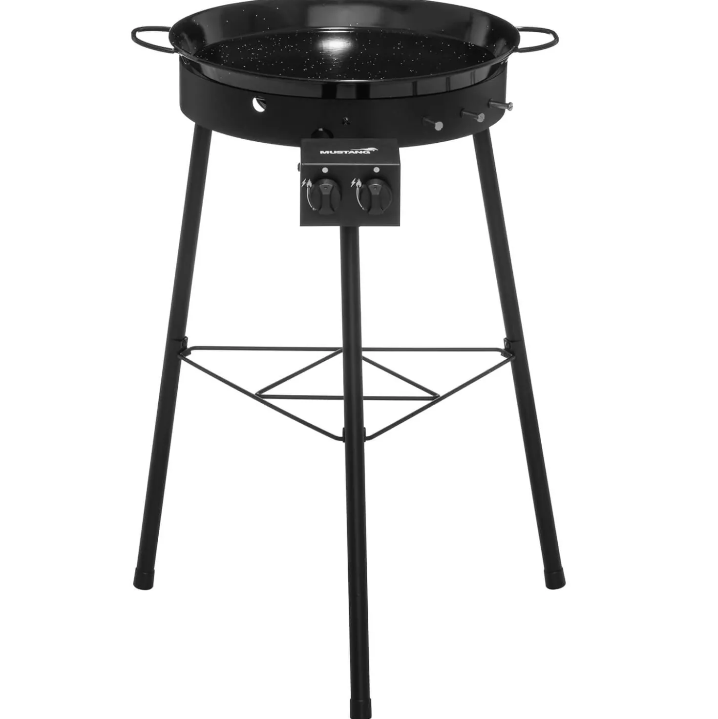 Ringbrännarset MUSTANG Premium L, 40 cm brännare, 46 cm panna