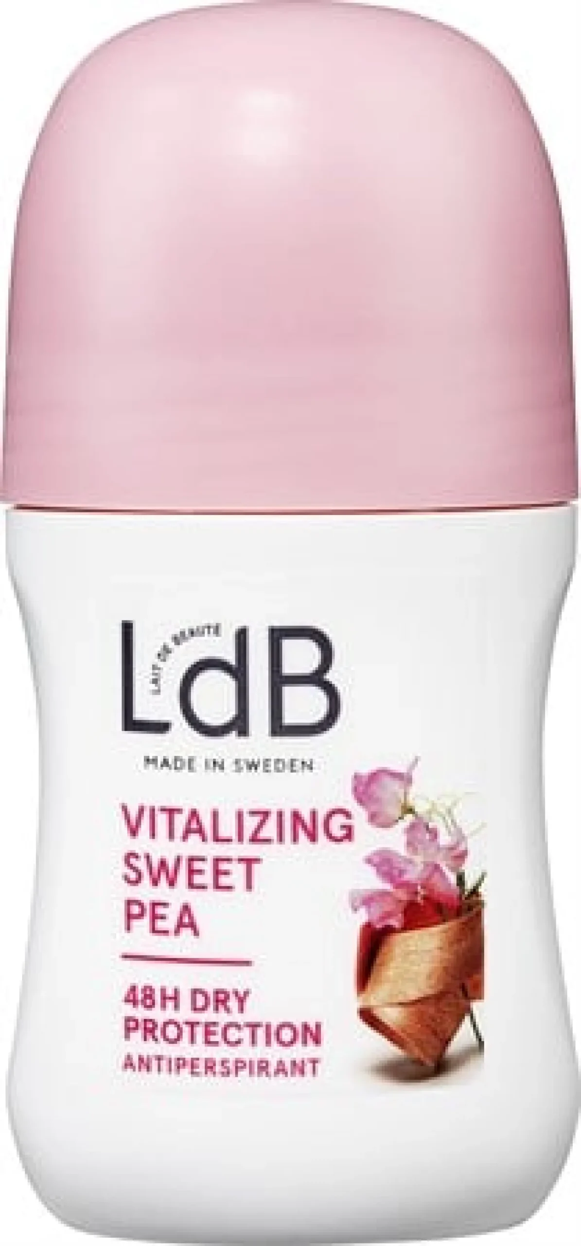 Roll-on Deodorant LdB Vitalizing Sweet Pea, alkoholfri, 60 ml